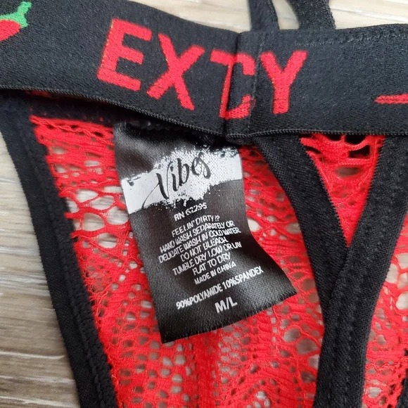 Vibes extra spicy panty thong sz M/L - Picture 4 of 4